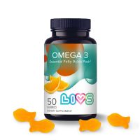 Ливс комплекс омега кислот пастилки жев. №50 апельсин (МАЙА ФУД ИНДАСТРИЗ)