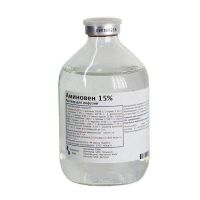 Аминовен 15% 500мл р-р д/инф. №10 фл. (ФРЕЗЕНИУС)