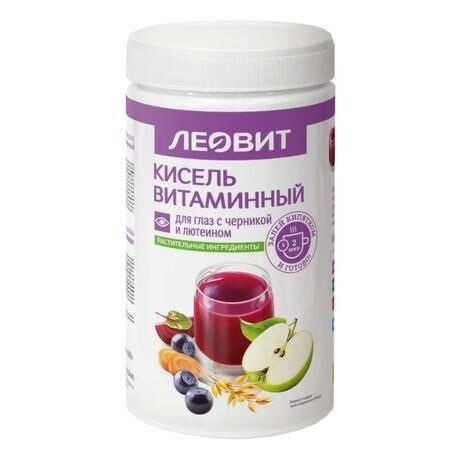 Леовит кисель витаминный для глаз с лютеином 400г (Леовит нутрио ооо)