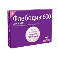 Флебодиа 600мг таб.п/об.пл. №18 (ИННОТЕК)