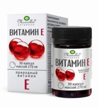 Витамин e 200мг капс. №30 бад (МИРРОЛЛА)
