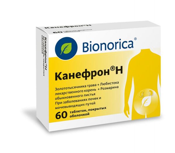 Канефрон h таб.п/об. №60 (Rottendorf pharma gmbh/bionorica se)