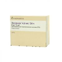 Экселон 4.6мг/сут т/дерм.тс №30 пак. (НОВАРТИС)