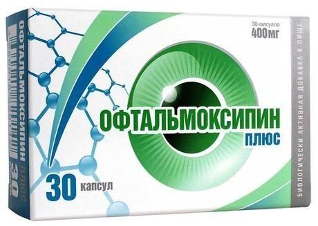 Офтальмоксипин плюс капс. №30 (Алина фарма ooo)