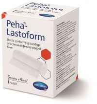 Hartmann (Хартманн) бинт пеха-ластоформ фиксирующий 6см*4м 300110 (ХАРТМАНН)