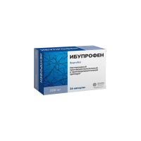 Ибупрофен 200мг капс. №24 (ФАРМПРОЕКТ)