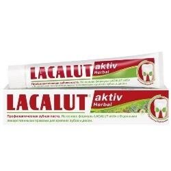 Lacalut (Лакалют) зубная паста актив хербал 50мл (Dr.theiss naturwaren gmbh)