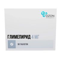 Глимепирид 4мг таб. №90 (АТОЛЛ)