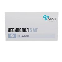 Небиволол 5мг таб. №14 (АТОЛЛ)