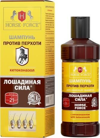 Лошадиная сила шампунь от перхоти с кетоконазолом 250мл (Биофармлаб ооо)