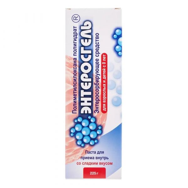 Энтеросгель 225г паста д/сусп.д/пр.внутр. №1 уп.  сладкая (Силма тнк ооо_1)