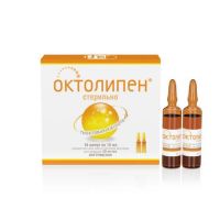 Октолипен 30мг/мл 10мл конц-т д/р-ра д/инф. №10 амп. (ФАРМСТАНДАРТ)