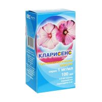 Кларисенс 1мг/мл 100мл сироп №1 фл.ложк.мерн. (ОТИСИФАРМ)
