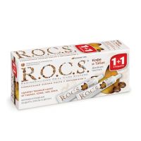 R.O.C.S. (Рокс) зубная паста кофе и табак 74г *2 уп. (ЕВРОКОСМЕД ООО)