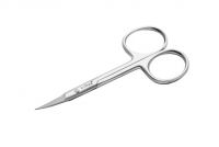 Kaizer (Кайзер) ножницы маникюрные закругленные серебро 404039 (КАЙЗЕР ГРУПП)