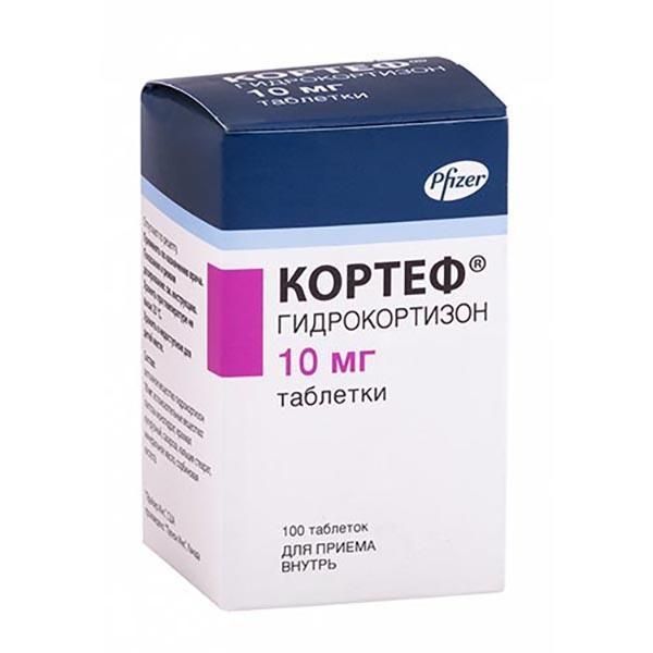 Кортеф 10мг таб. №100 (Patheon inc./packaging coordinators llc_2)