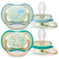 Avent (авент) соска-пустышка №2 0-6 мес ночная звезда/ сова scf376/18 (ФИЛИПС)