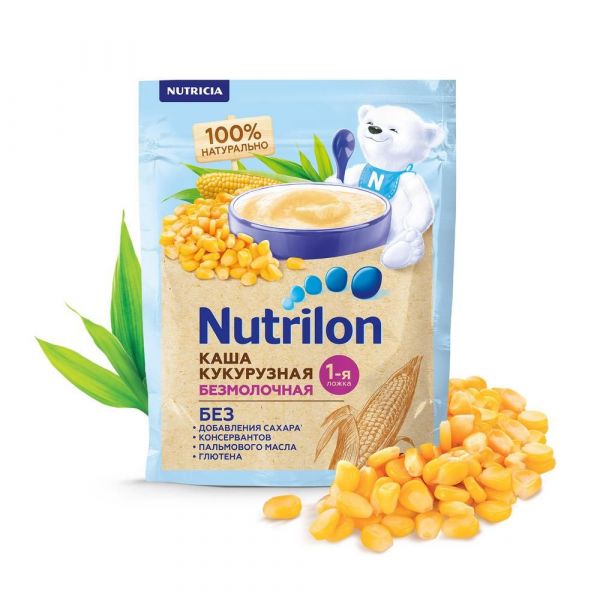 Nutrilon (Нутрилон) каша безмолочная 180г кукуруза н/аллерген (Nutricia b.v.)