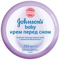 Johnson's baby (Джонсонс бэби) крем 250мл перед сном ромашка лаванда (ДЖЕЙТНЛ)