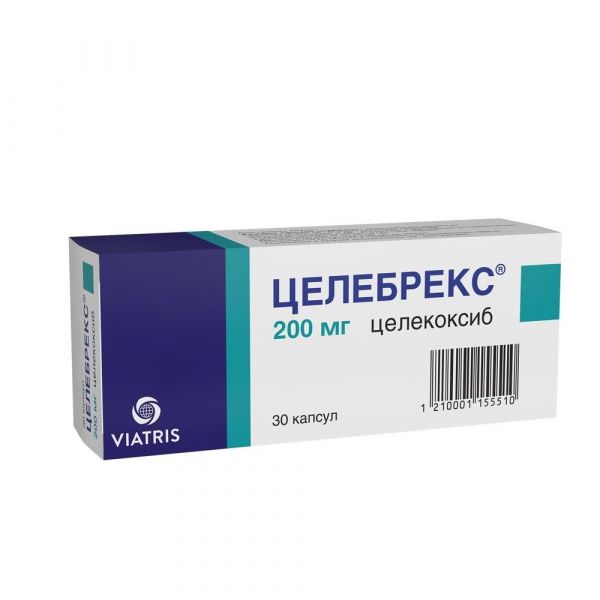 Целебрекс 200мг капс. №30 (Pfizer pharmaceuticals llc/ pfizer mnf deutschland gmbh_1)