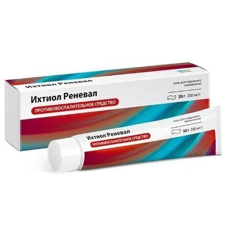 Ихтиоловая 20% 30г мазь д/пр.наружн. №1 уп. (Обновление пфк ао)