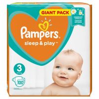 Pampers (Памперс) подгузники sleep&play 3 №100 миди 4-9кг (ПРОКТЕР ЭНД ГЕМБЛ)