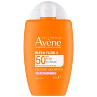 Avene (авен) солнцезащитный флюид придающий сияние 50мл spf50 (ПЬЕР ФАБР)