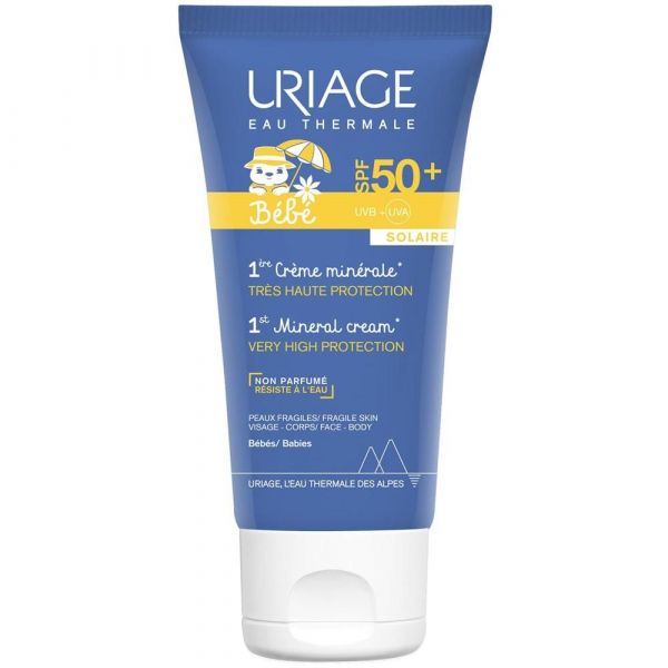Uriage (Урьяж) первый минеральный крем spf50+ 50мл 5725 (Dermatologiques d’uriage laboratoires)