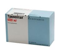 Трилептал 600мг таб.п/об.пл. №50 (НОВАРТИС)