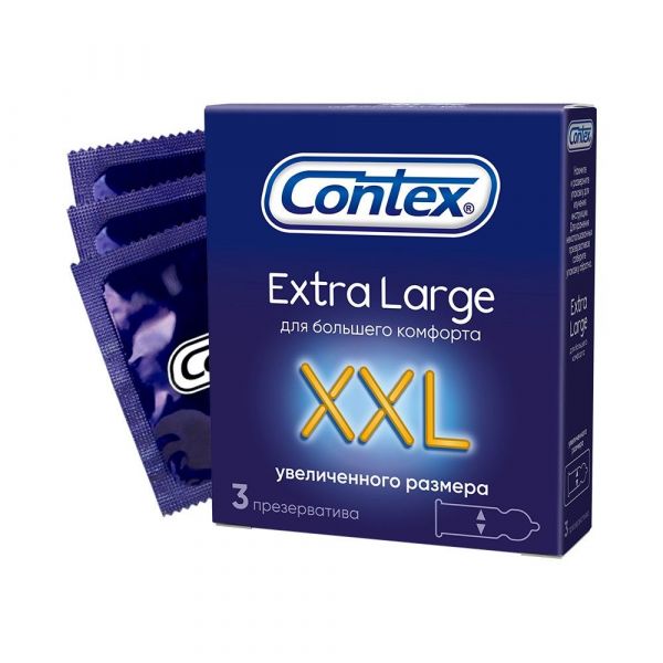Презерватив contex №3 xxl extra larg (Avk polypharm sas)