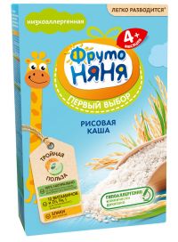 Фрутоняня каша безмолочная 200г рис (ПРОГРЕСС ОАО)
