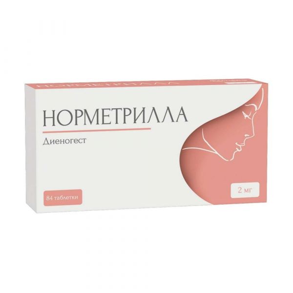 Норметрилла 2мг таб. №84 (Leon farma laboratorios s.a.)
