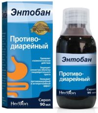 Энтобан 90мл сироп №1 фл. (ХЕРБИОН)