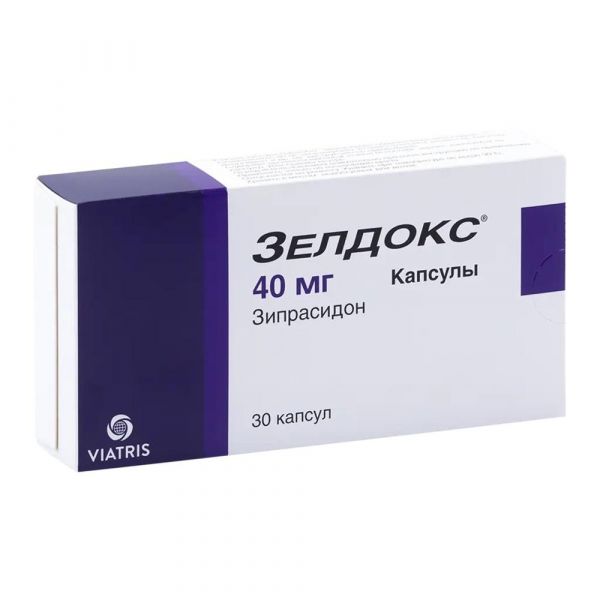 Зелдокс 40мг капс. №30 (Pfizer ireland pharmaceuticals/pfizer mnf deutschland gmbh)