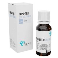 Пирантел 250мг/ 5мл 15мл сусп.д/пр.внутр. №1 фл.колп.доз. (АТОЛЛ)