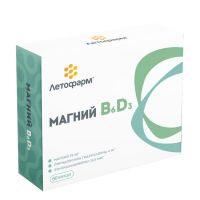 Магний b6 д3 капс. №60 (ЛЕТОФАРМ)