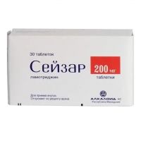 Сейзар 200мг таб. №30 (АЛКАЛОИД)