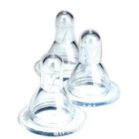 Курносики соска для бутылочек силиконовая №3 медл.поток с 0 мес. 12051 (МИР ДЕТСТВА)