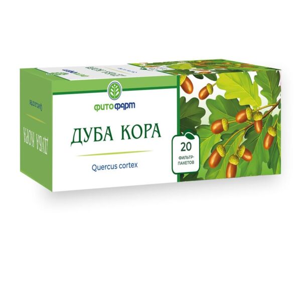 Дуба кора 1.5г пор. №20 ф/п. (Фитофарм пкф ооо)