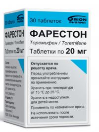 Фарестон 20мг таб. №30 (ОРИОН ФАРМА)