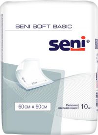 Seni (Сени) soft basic пеленки №10 60*60 см (БЕЛЛА ООО)