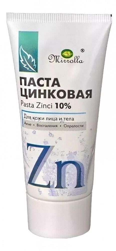 Цинковая 40г паста д/пр.наружн. №1 уп. (Мирролла ооо)
