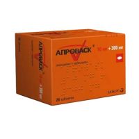 Апроваск 10мг+300мг таб.п/об.пл. №28 (САНОФИ)