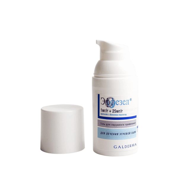 Эффезел 1мг/г+25мг/г 30г гель д/пр.наружн. №1 (Galderma laboratoires s.a.)