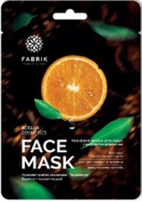 Fabrik cosmetology (Фабрик косметолоджи) маска для лица тканевая 25г экстракт апельсина (OKS COMPANI LIMITED)