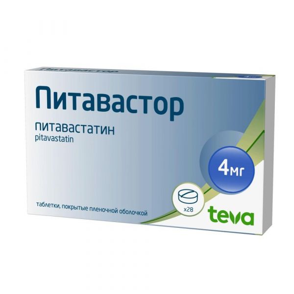 Питавастор 4мг таб.п/об.пл. №28 (Whan in pharm co ltd)