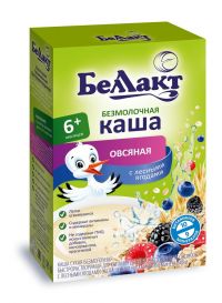 Беллакт каша безмолочная 200г овсянка лес.ягоды (БЕЛЛАКТ)