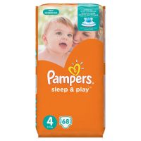 Pampers (Памперс) подгузники sleep&play 4 № 68 макси 7-14кг (ПРОКТЕР ЭНД ГЕМБЛ)