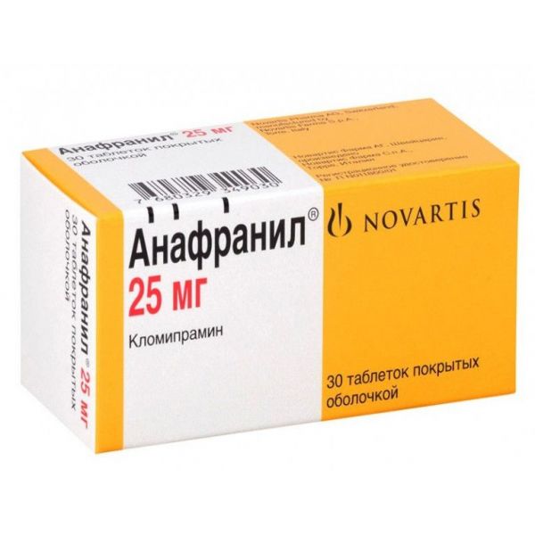 Анафранил 25мг таб.п/об. №30 (Novartis pharma s.p.a._2)