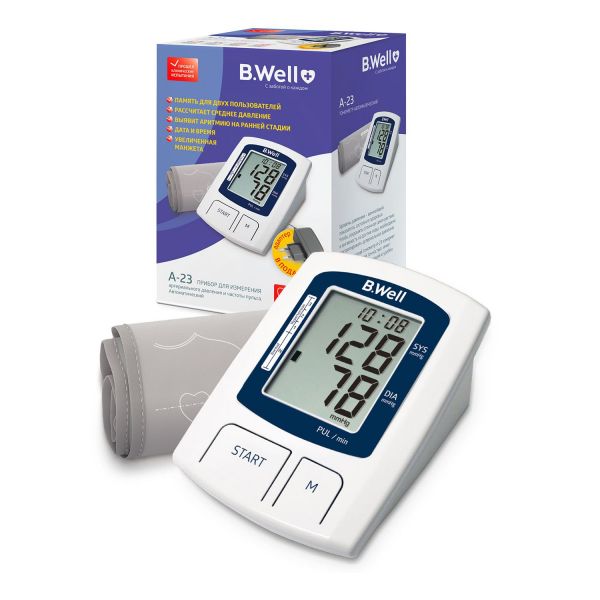 Тонометр б.велл a-23 автомат +адаптер (B.well limited)